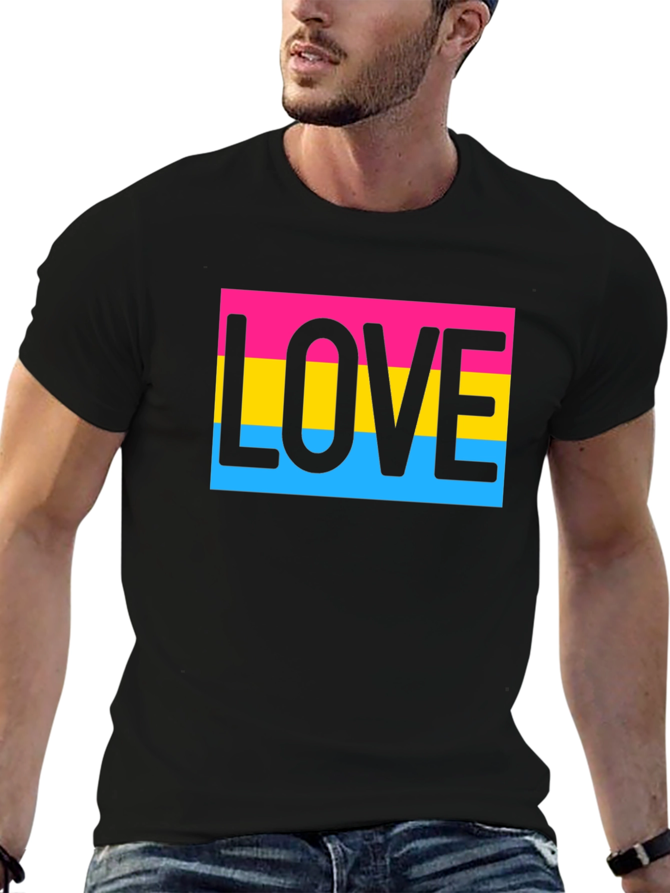 Pansexual Pride LOVE T-Shirt