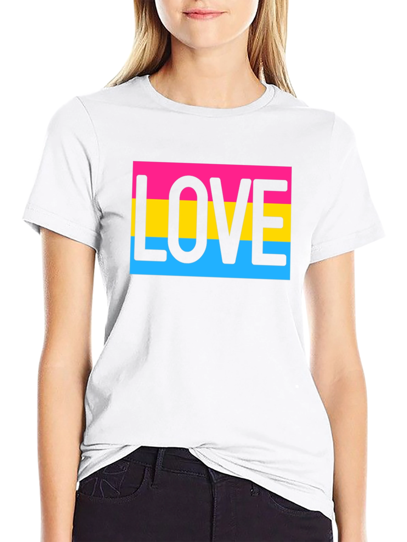 Pansexual Pride LOVE T-Shirt