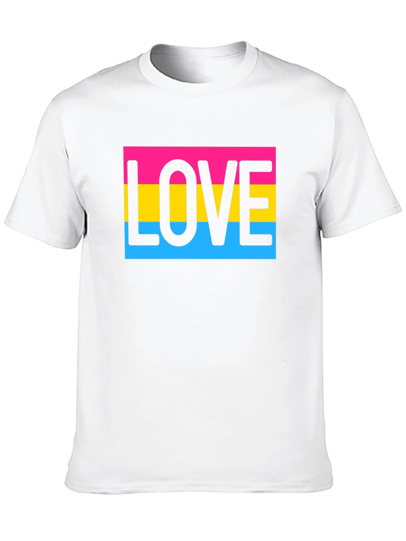 Pansexual Pride LOVE T-Shirt