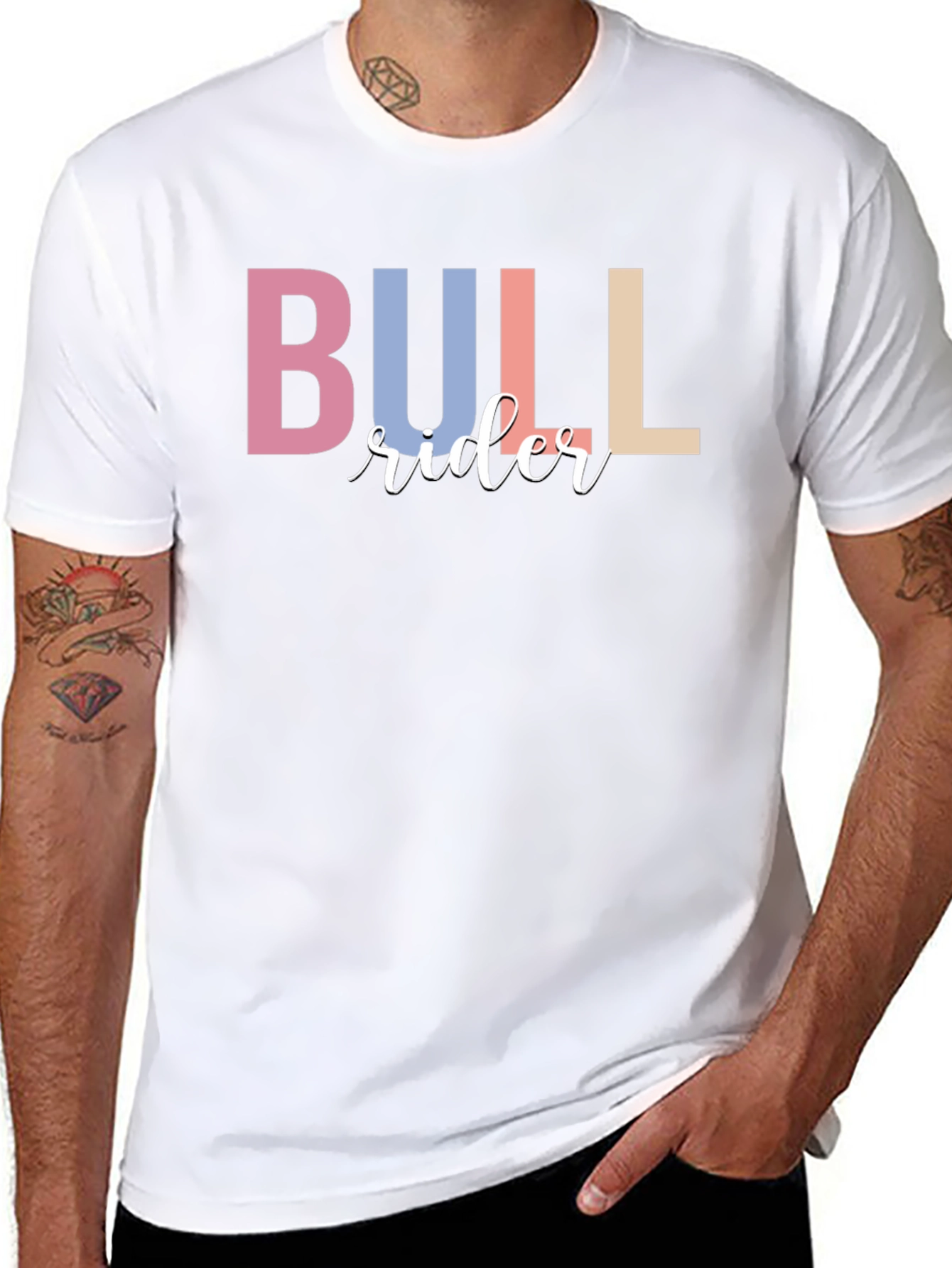Bull Rider T-Shirt - Stylish Graphic Tee