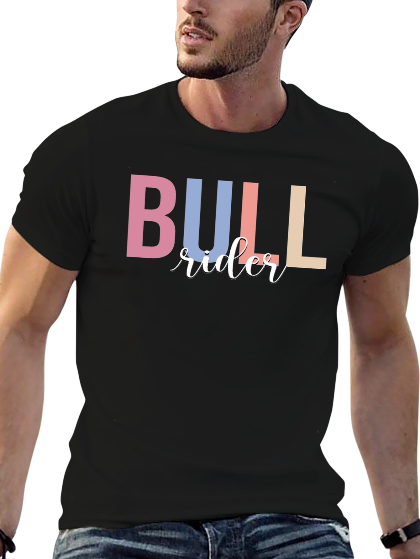 Bull Rider T-Shirt - Stylish Graphic Tee
