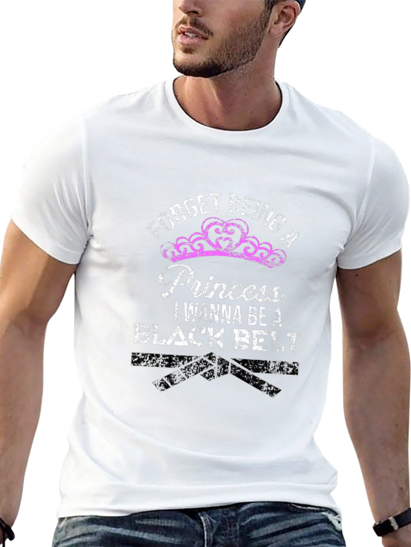 Princess Black Belt Martial Arts T-Shirt
