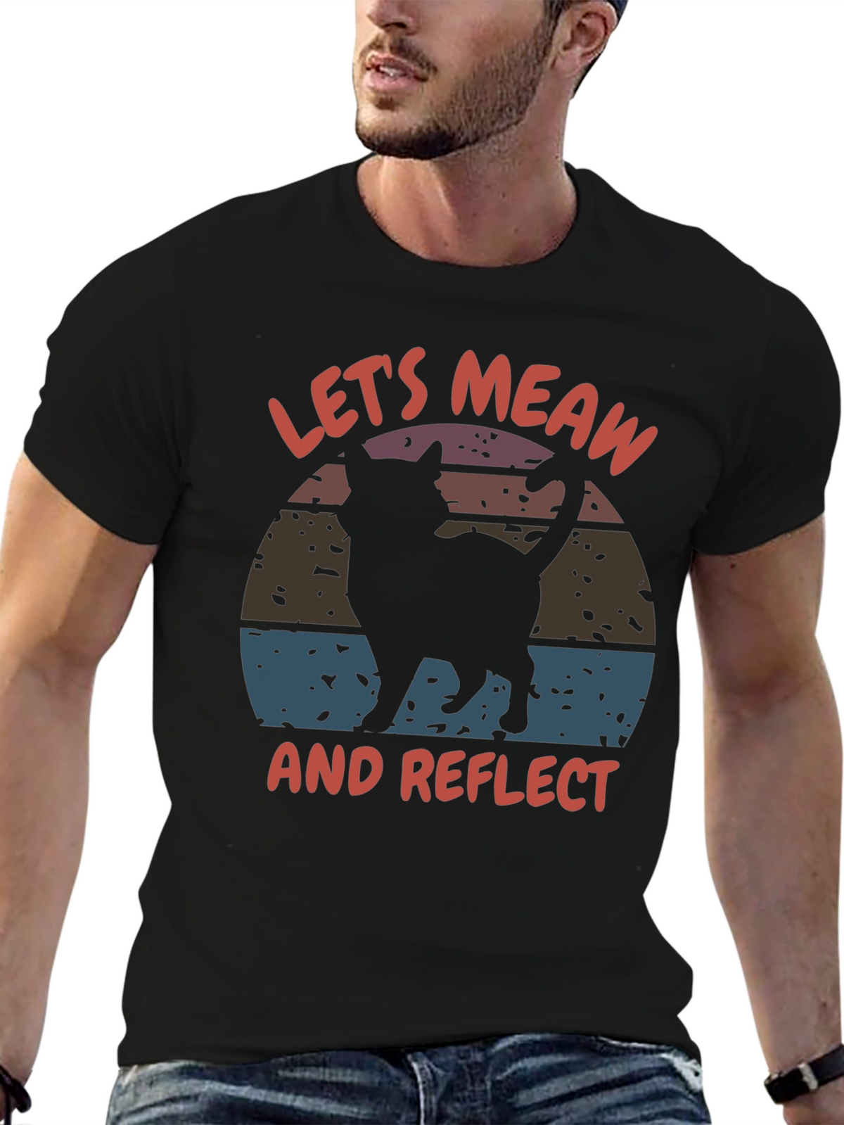 Lets Meaw And Reflect T-Shirt