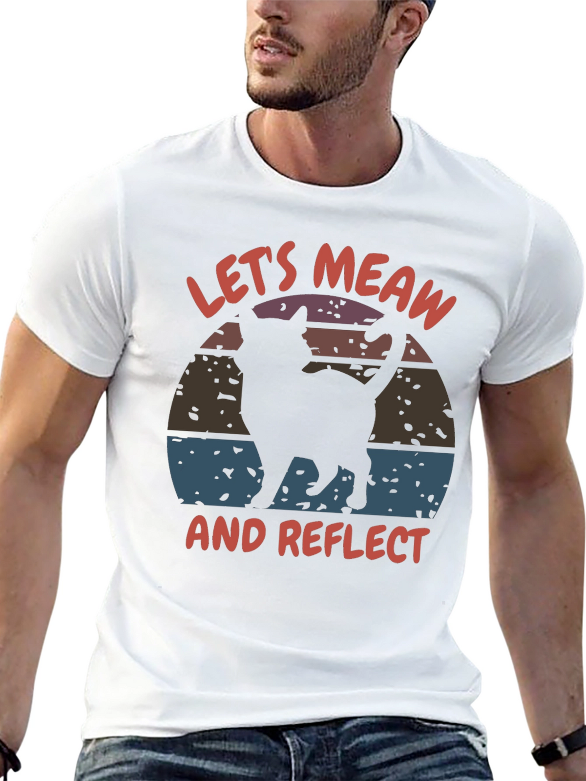 Lets Meaw And Reflect T-Shirt