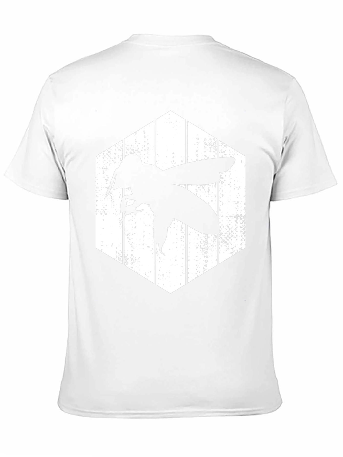 Bee Hexagon Graphic Tee - Black T-Shirt