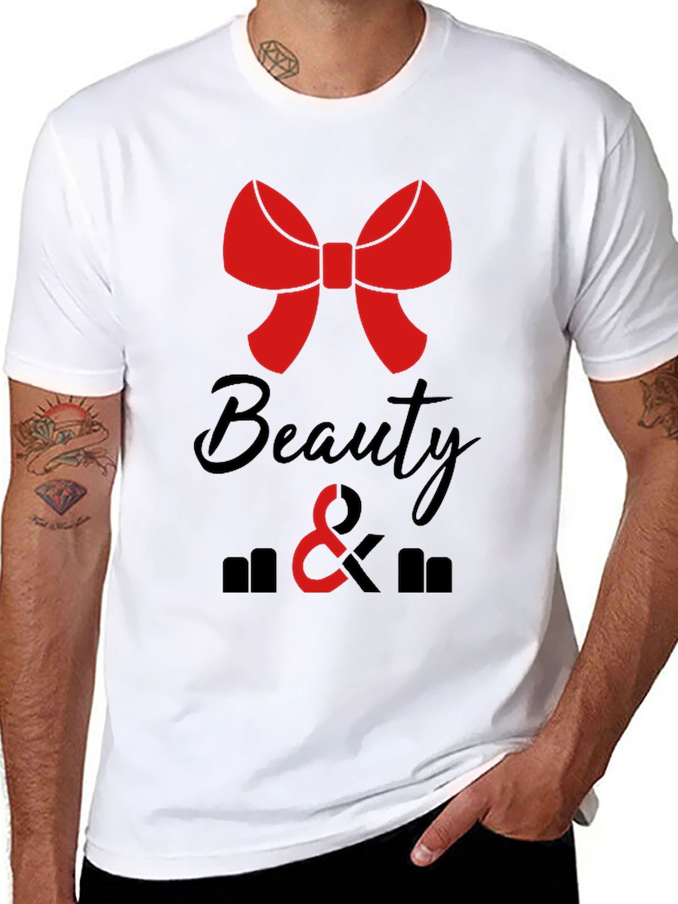 Beauty & Barbells Graphic Tee
