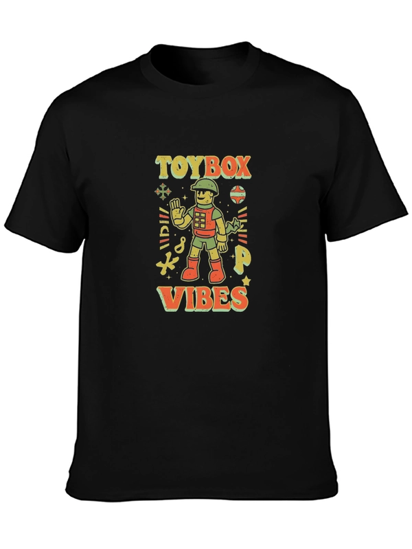 Toybox Vibes Graphic Tee - Retro Style