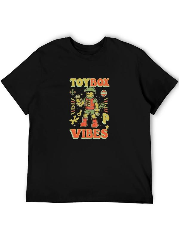 Toybox Vibes Graphic Tee - Retro Style