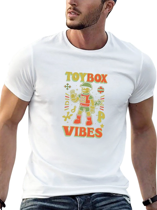 Toybox Vibes Graphic Tee - Retro Style