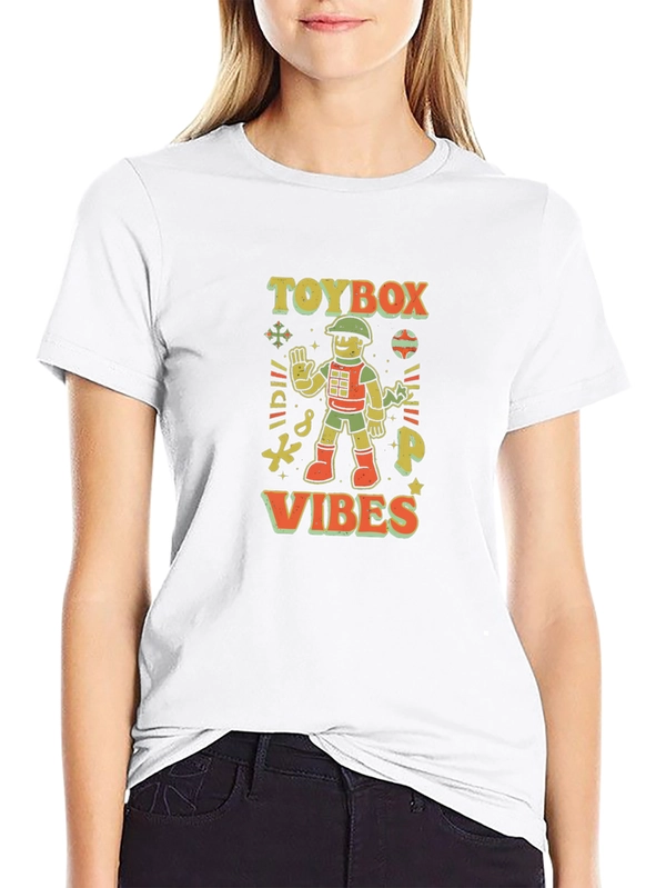 Toybox Vibes Graphic Tee - Retro Style