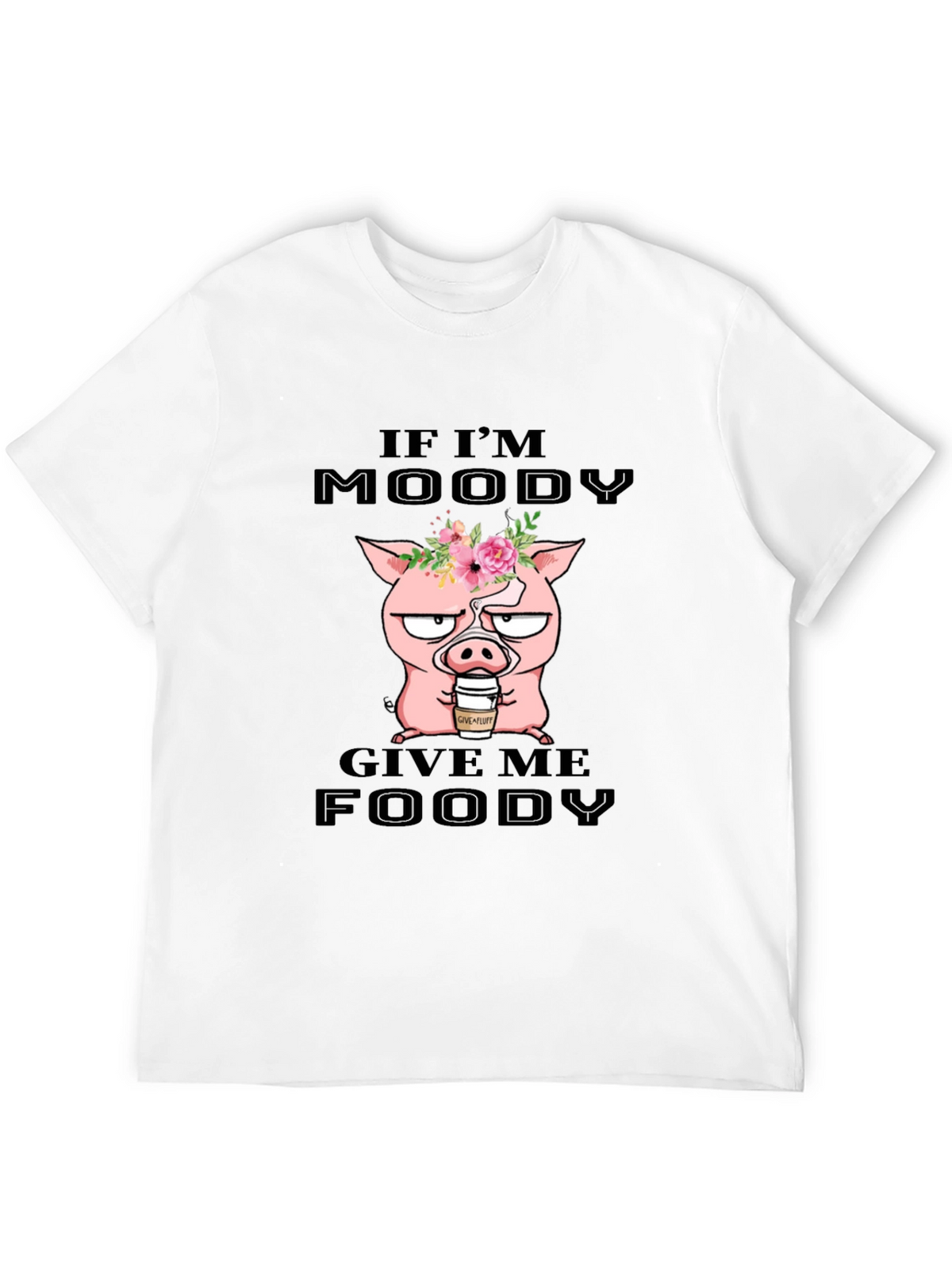 Moody Pig Foodie T-Shirt