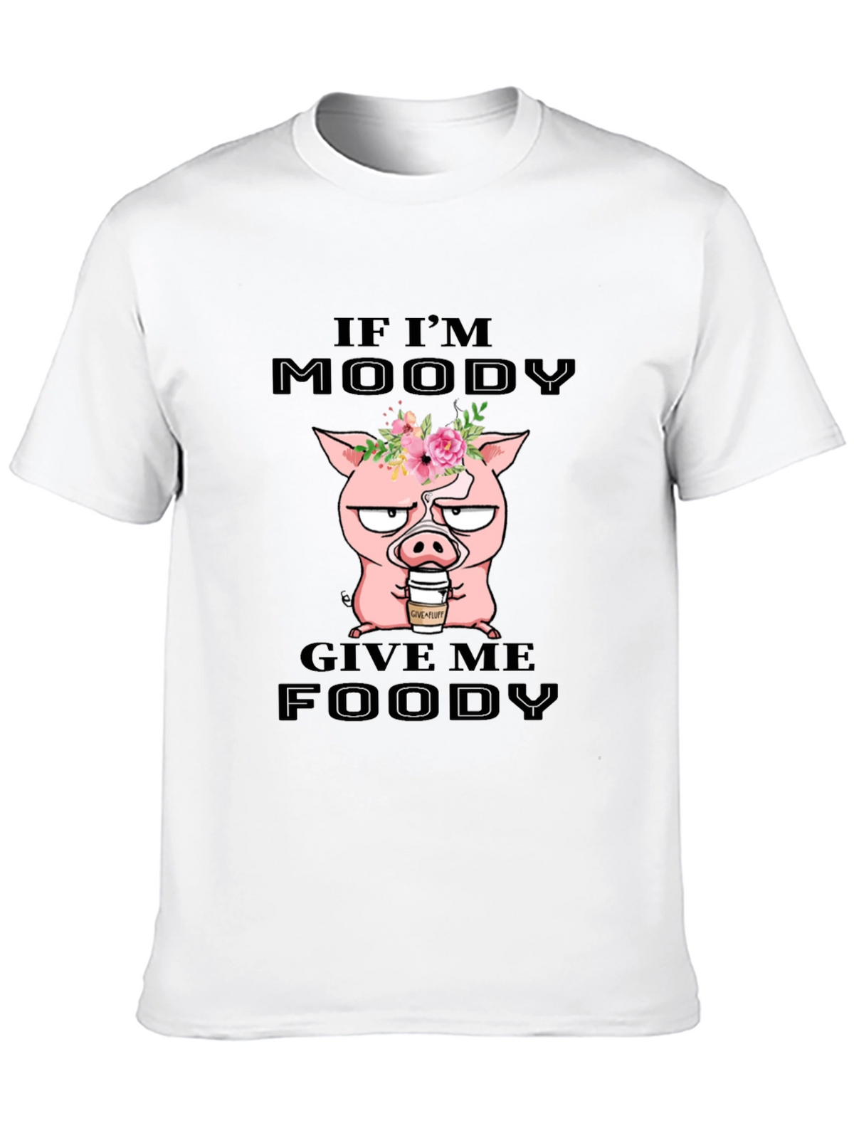 Moody Pig Foodie T-Shirt