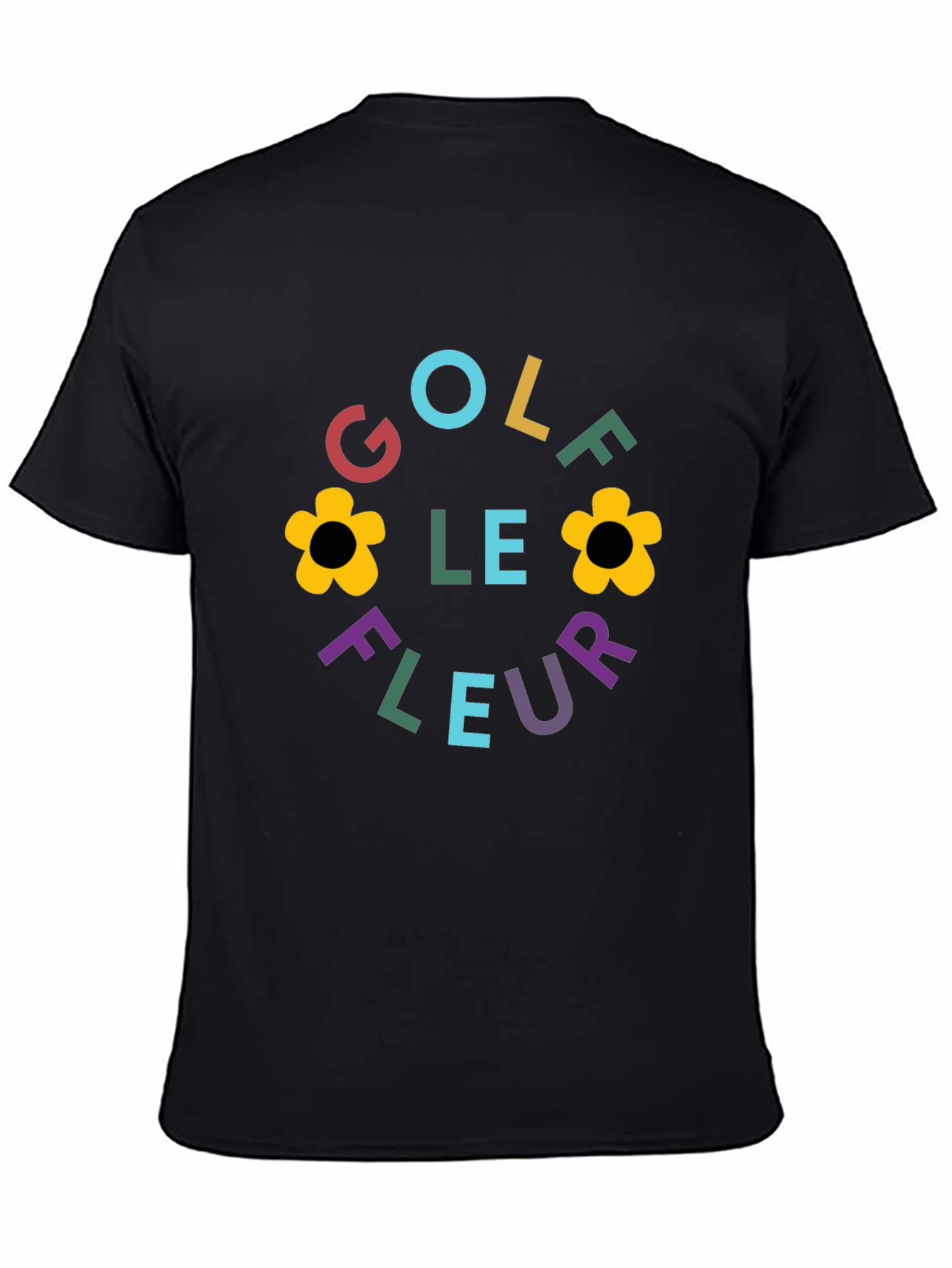 Golf Le Fleur Graphic Black T-Shirt