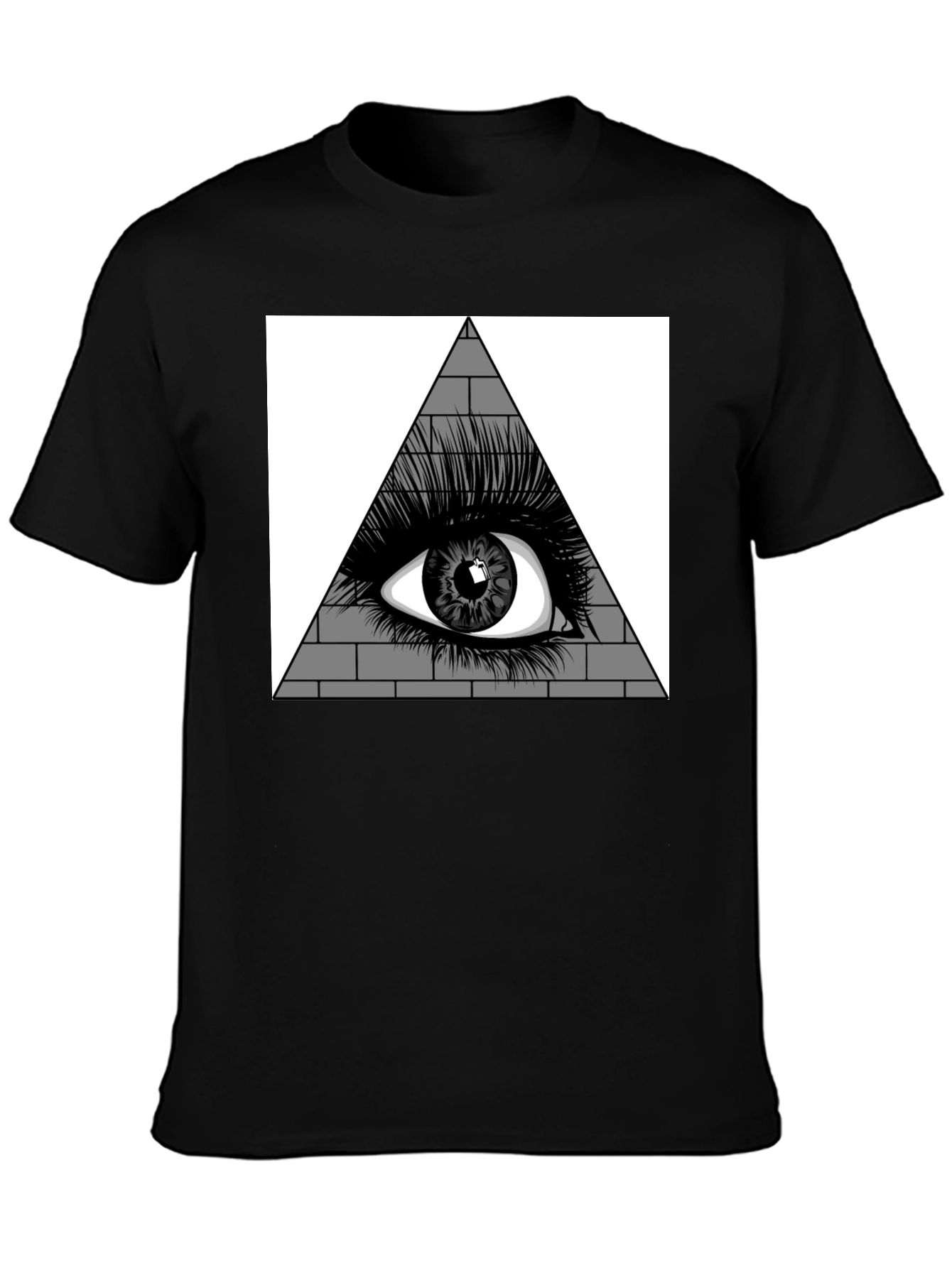 All Seeing Eye Pyramid Graphic Tee