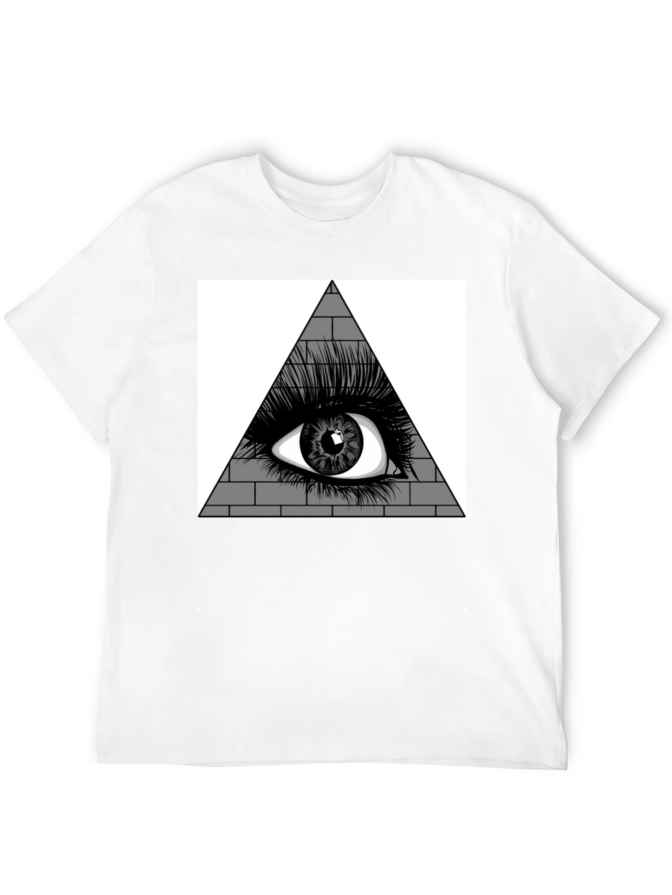 All Seeing Eye Pyramid Graphic Tee