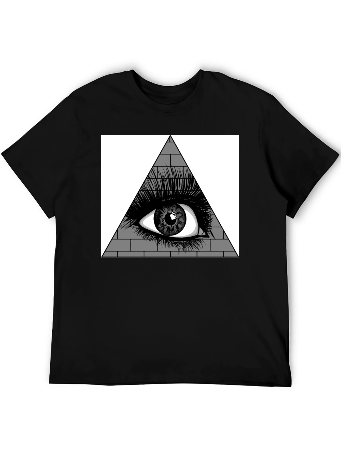 All Seeing Eye Pyramid Graphic Tee