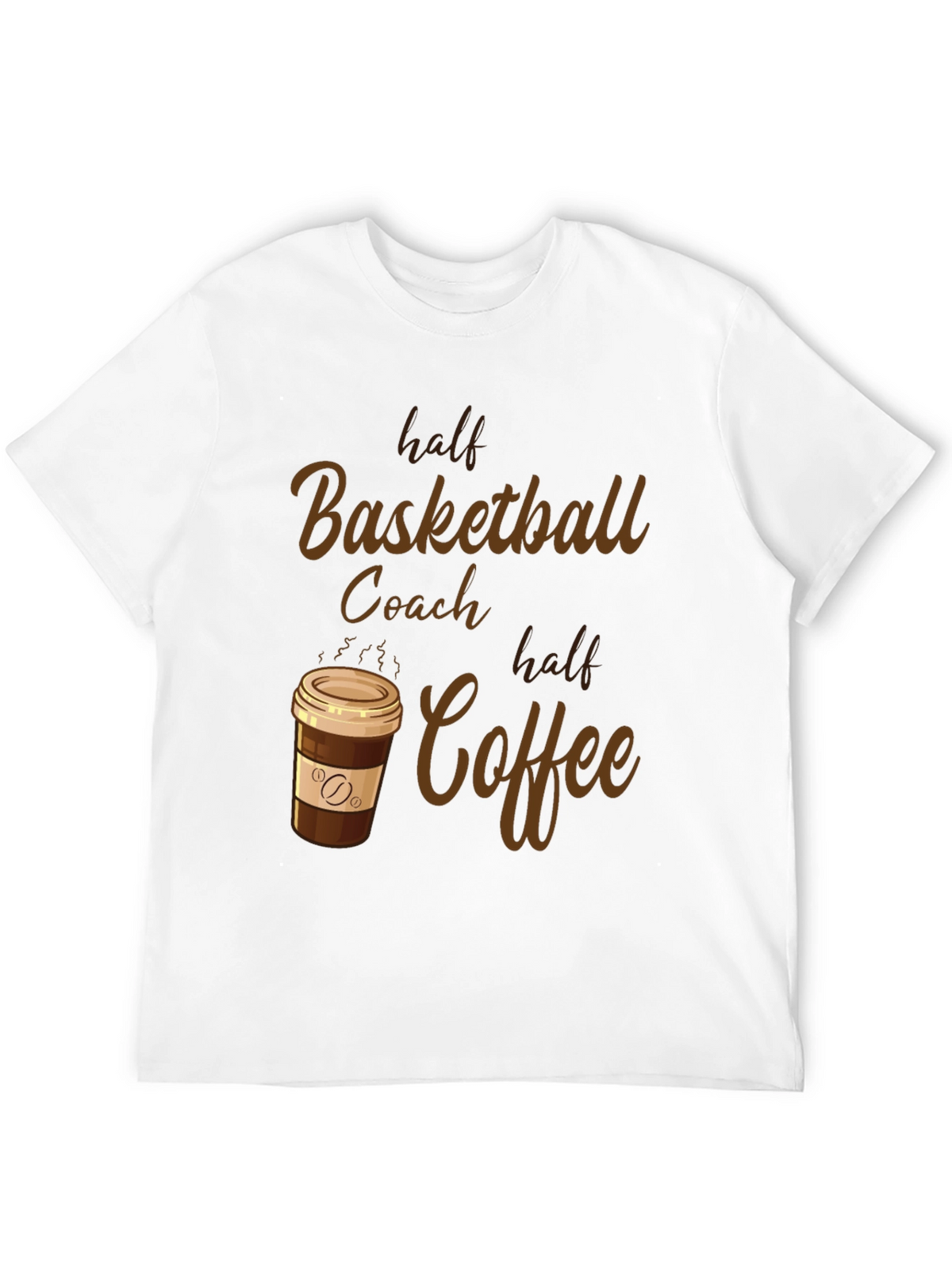 Basketball Coach & Coffee T-Shirt