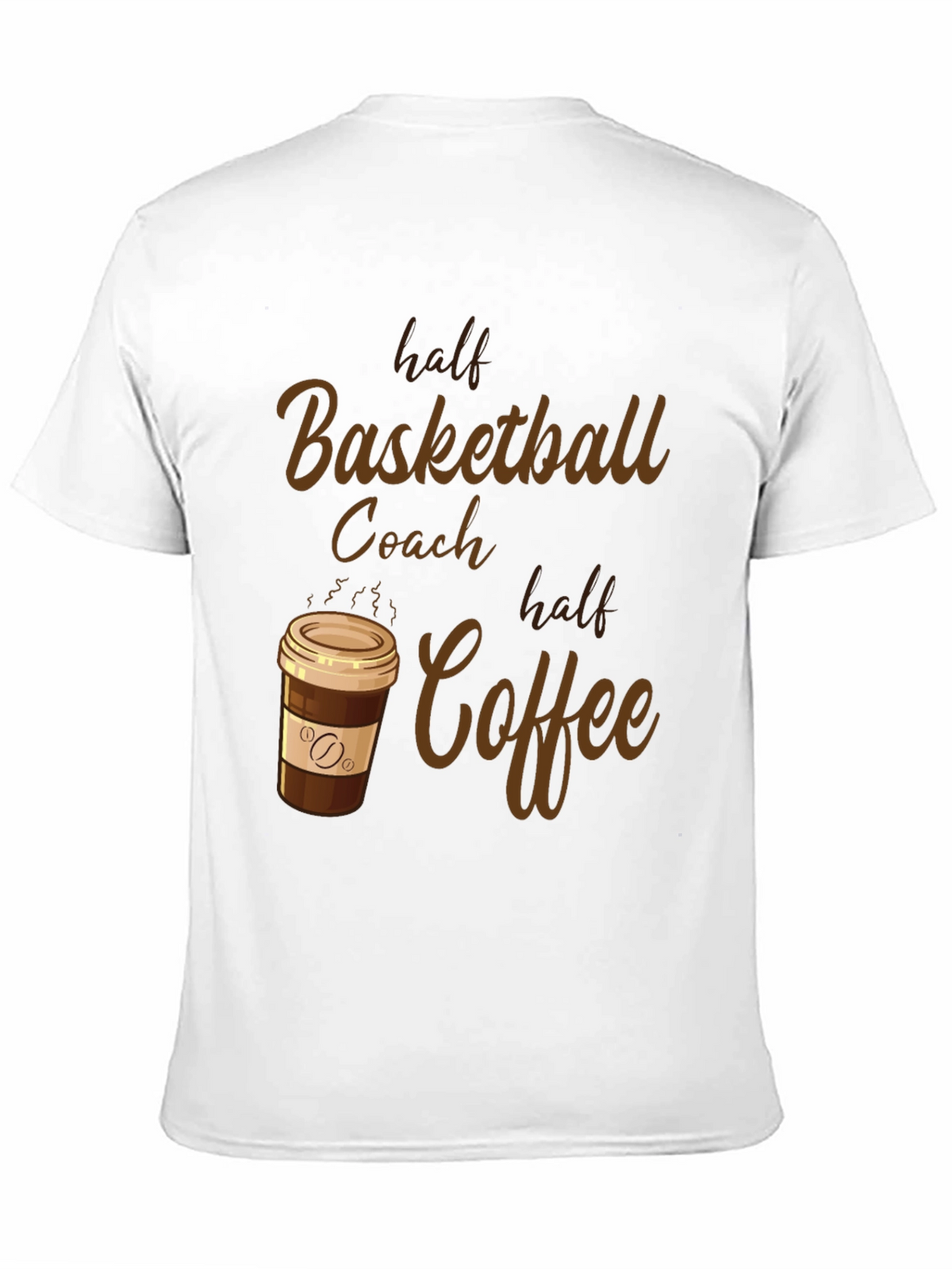 Basketball Coach & Coffee T-Shirt