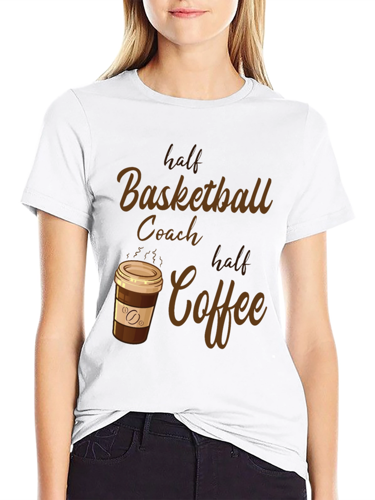 Basketball Coach & Coffee T-Shirt
