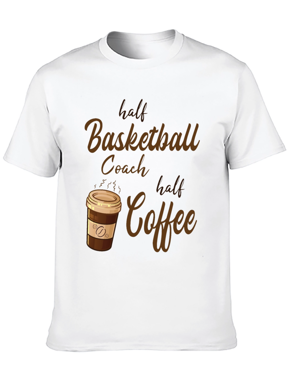Basketball Coach & Coffee T-Shirt