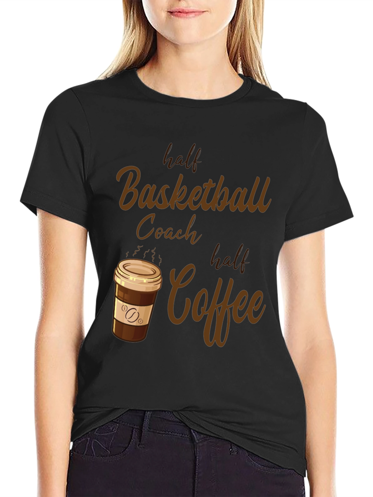 Basketball Coach & Coffee T-Shirt