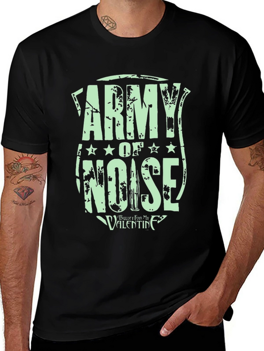 Army of Noise T-Shirt - Bullet For My Valentine Rock Tee