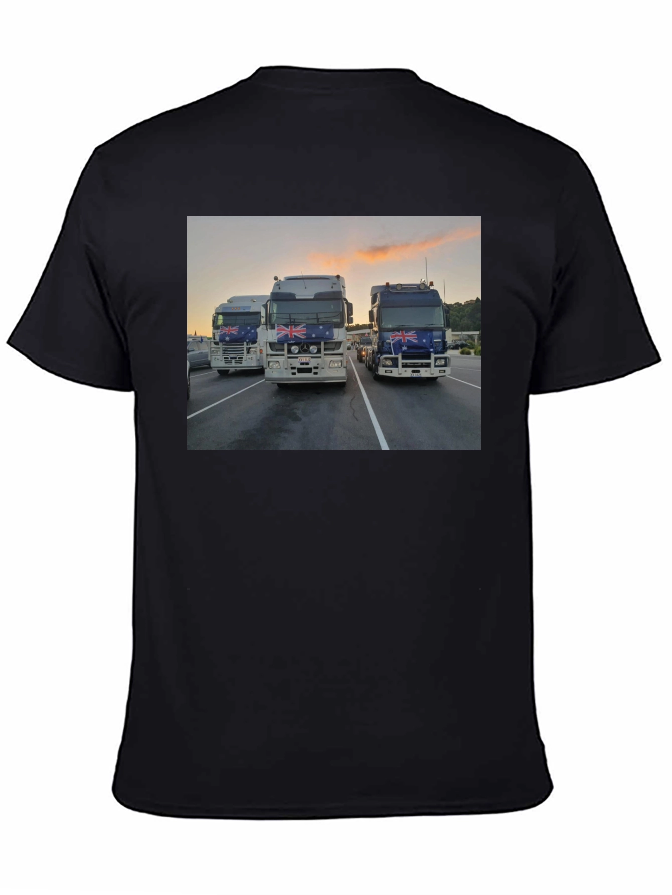 Trucks Graphic Black T-Shirt