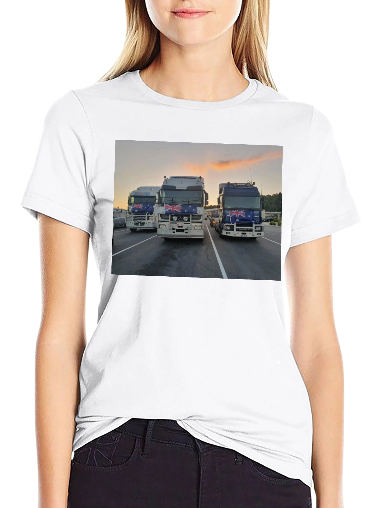 Trucks Graphic Black T-Shirt