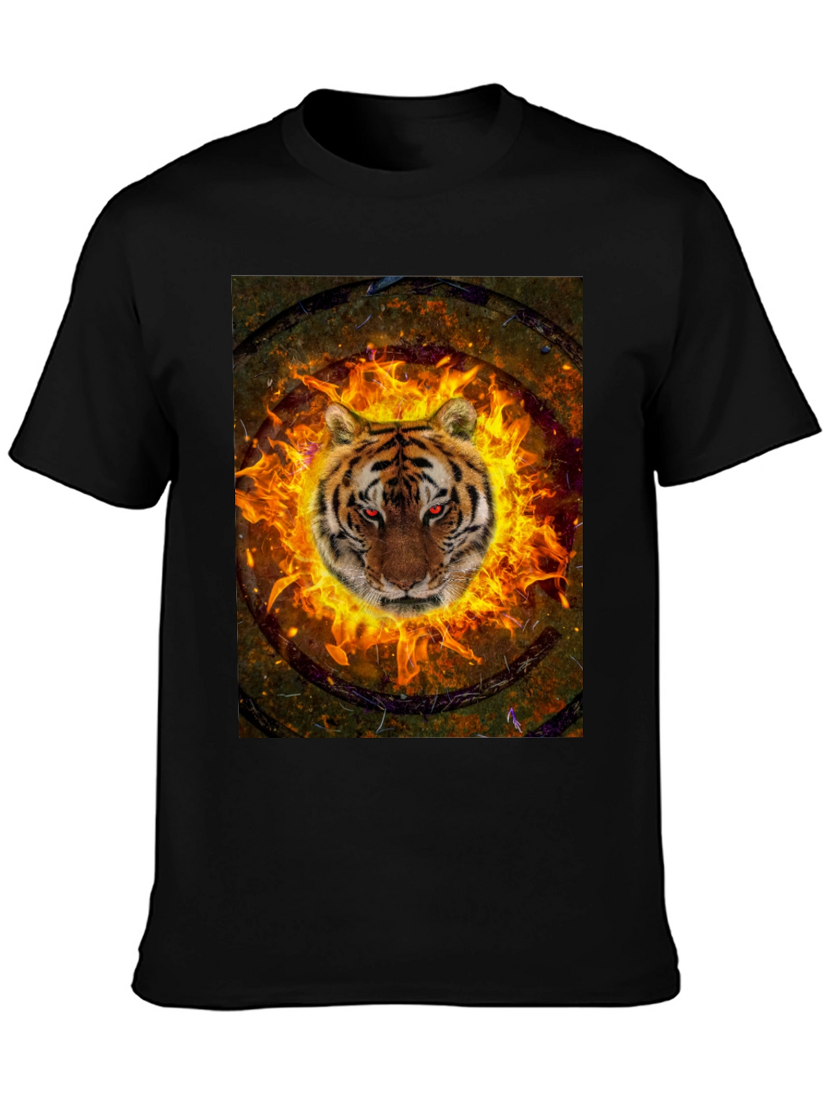 Fiery Tiger Graphic Tee