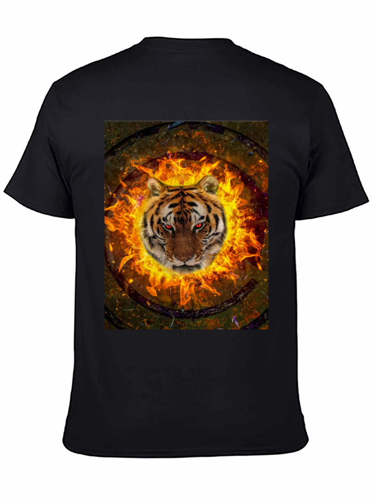 Fiery Tiger Graphic Tee