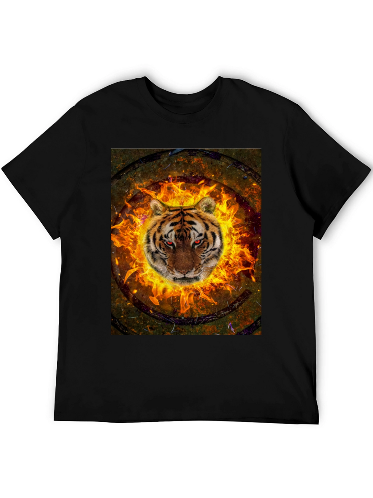 Fiery Tiger Graphic Tee