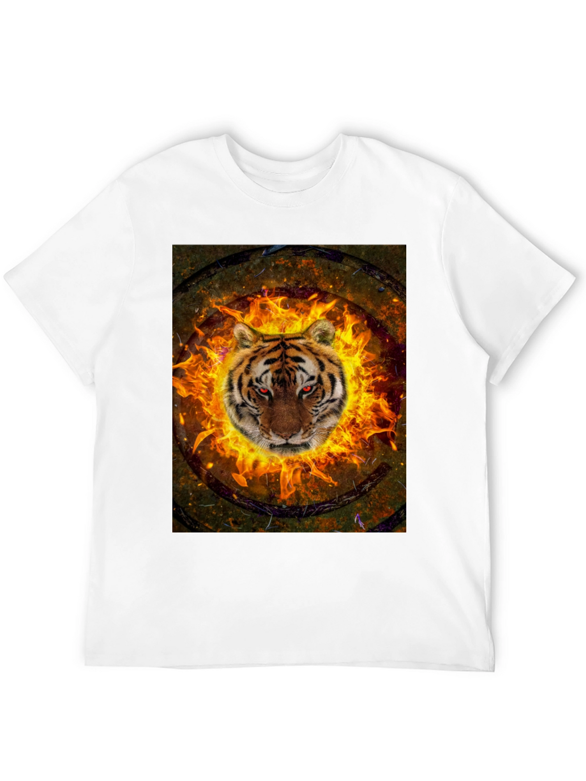 Fiery Tiger Graphic Tee