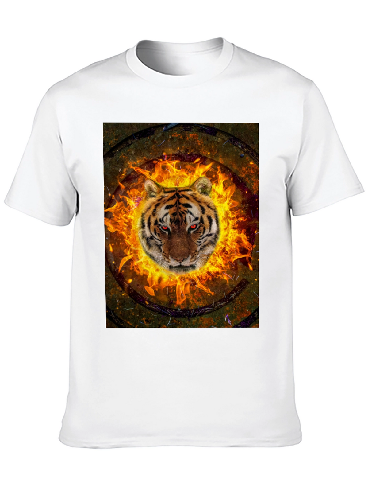 Fiery Tiger Graphic Tee