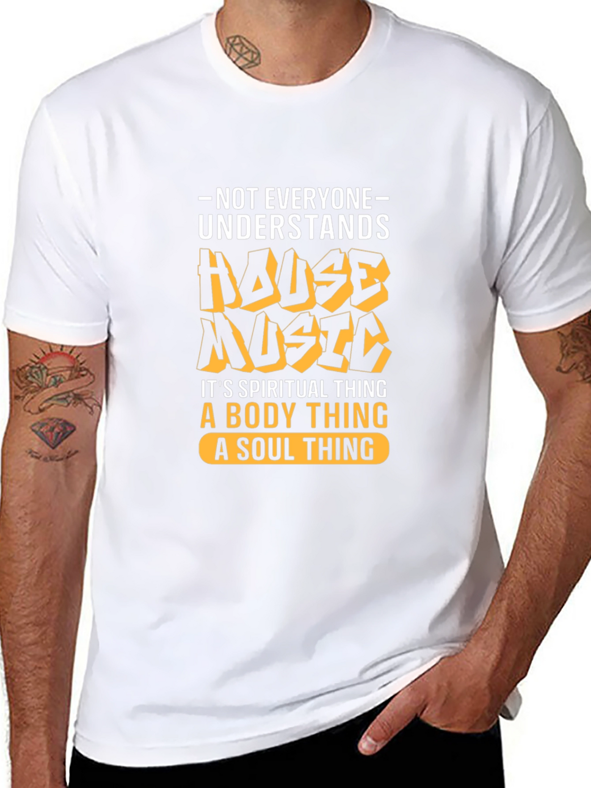 House Music T-Shirt - Spiritual Body Soul
