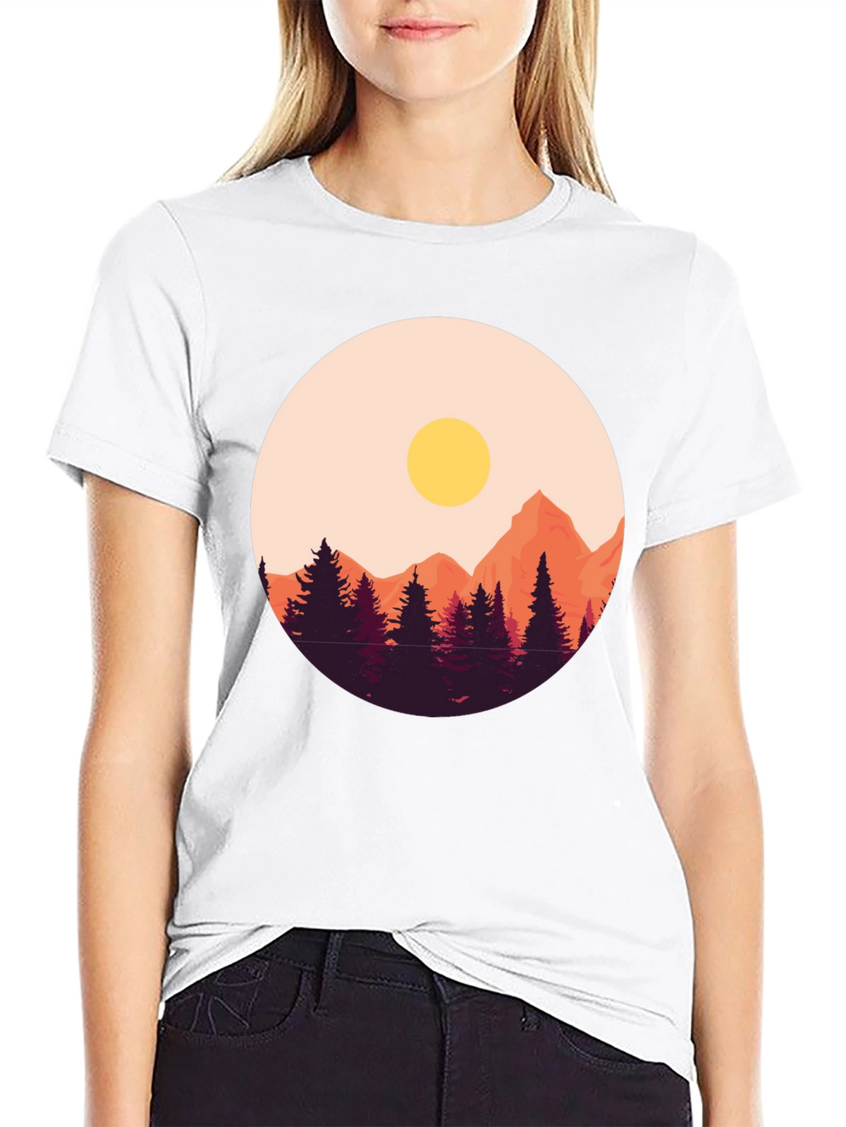 Mountain Graphic T-Shirt - Nature Inspired Tee