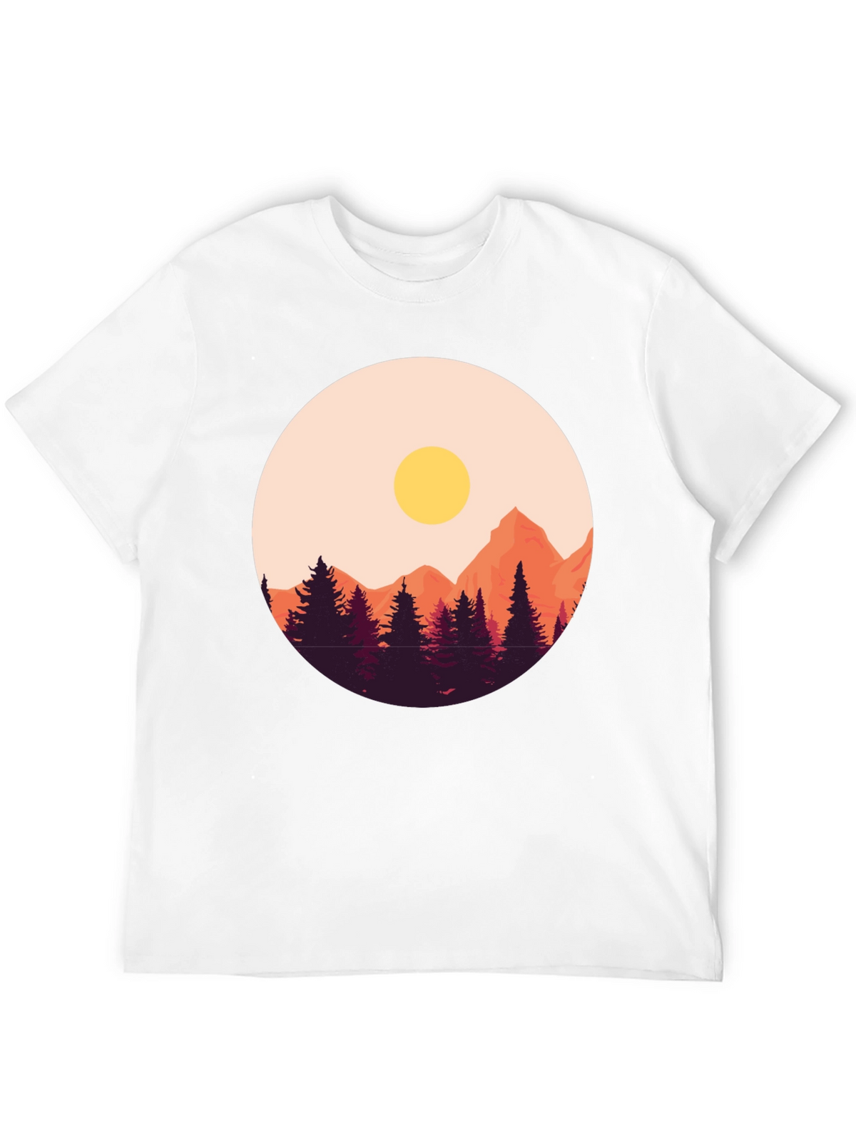 Mountain Graphic T-Shirt - Nature Inspired Tee