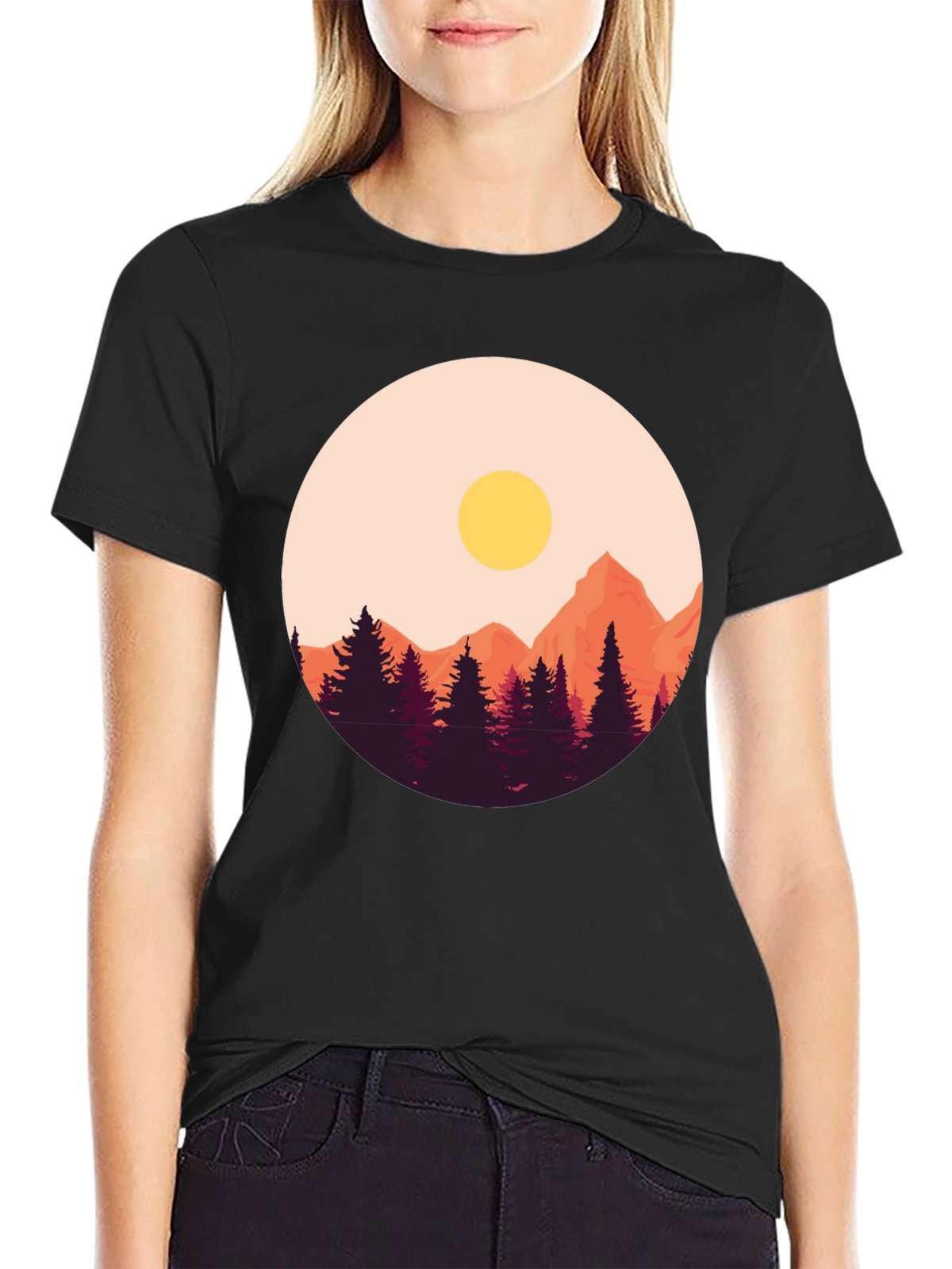 Mountain Graphic T-Shirt - Nature Inspired Tee