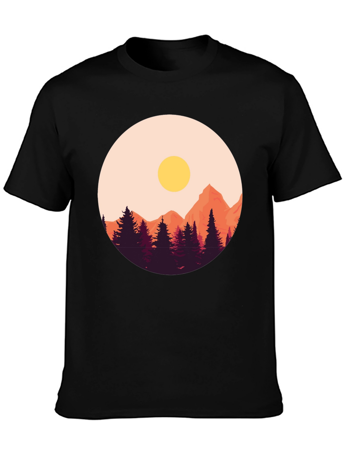 Mountain Graphic T-Shirt - Nature Inspired Tee
