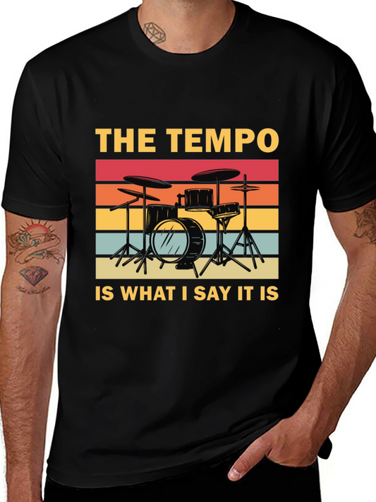 Tempo Drummer Graphic Tee