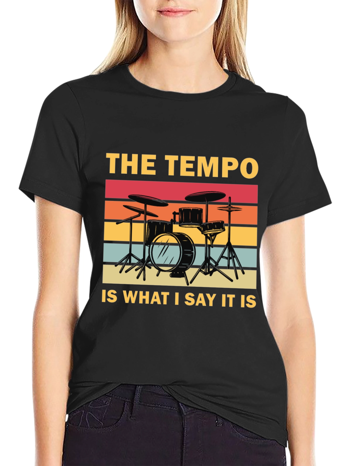 Tempo Drummer Graphic Tee