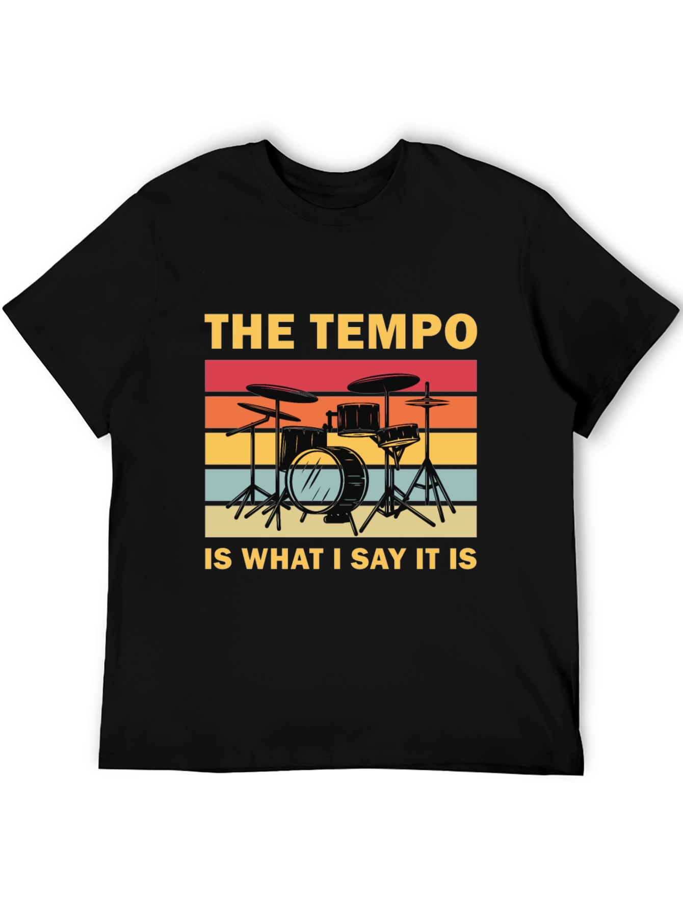 Tempo Drummer Graphic Tee