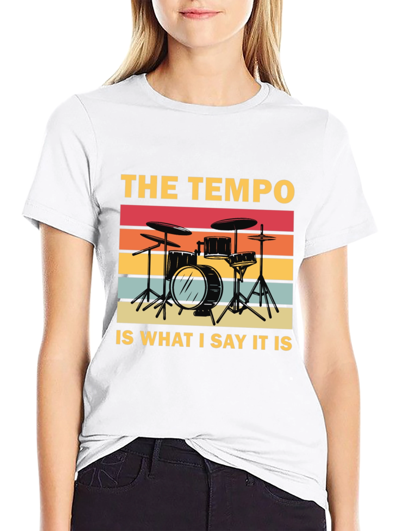 Tempo Drummer Graphic Tee