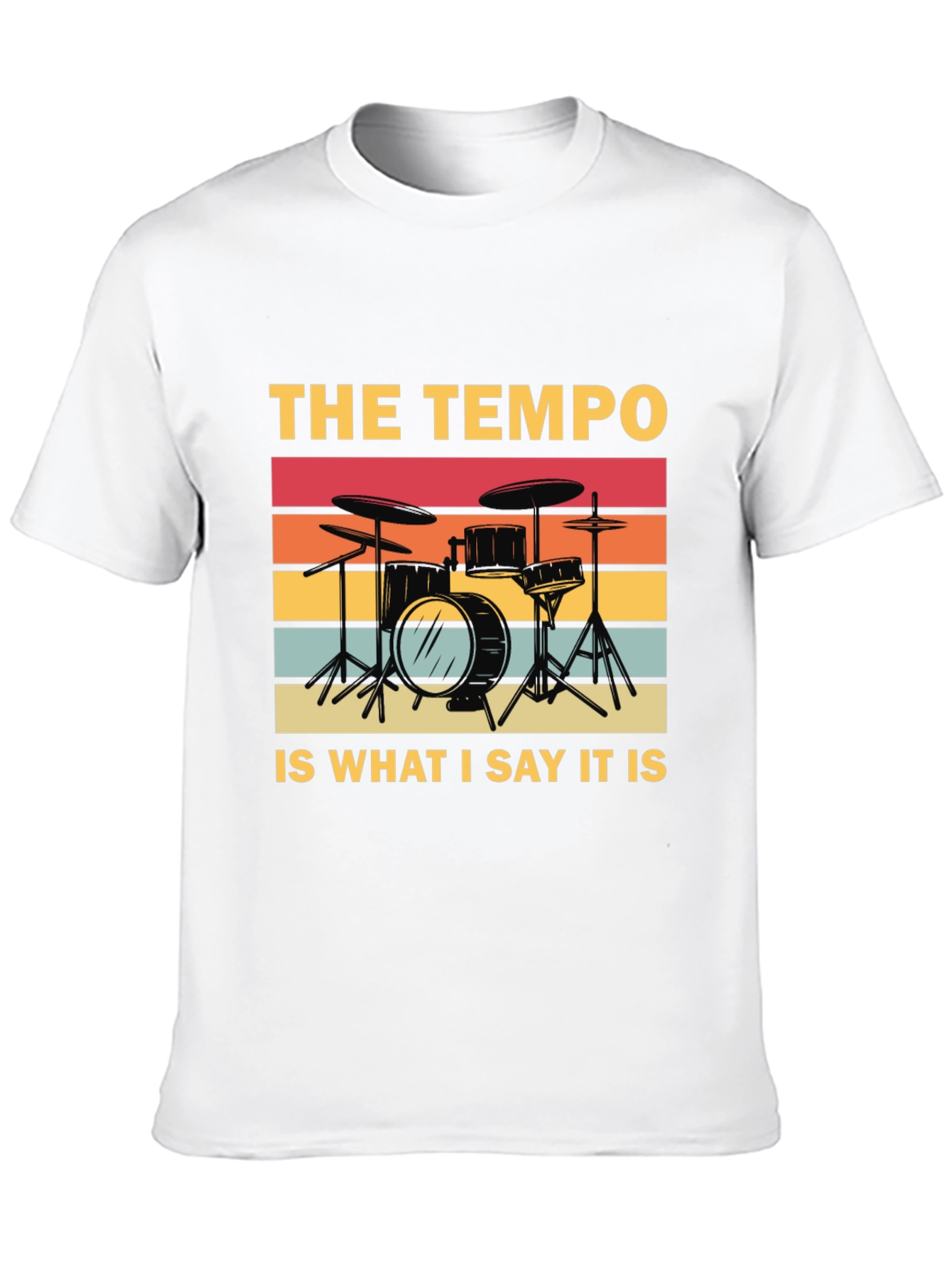 Tempo Drummer Graphic Tee