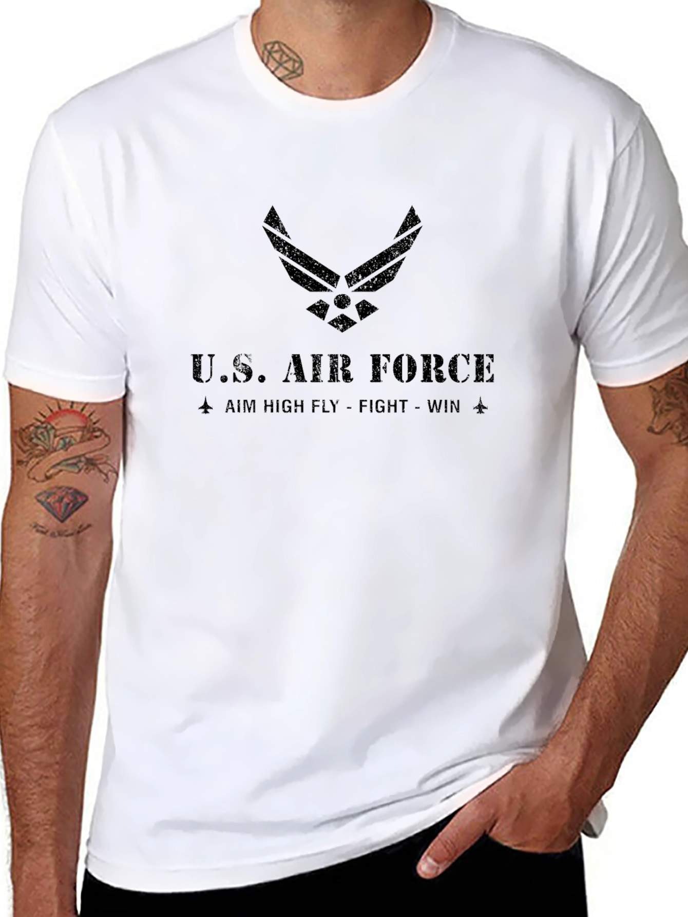 U.S. Air Force Black T-Shirt