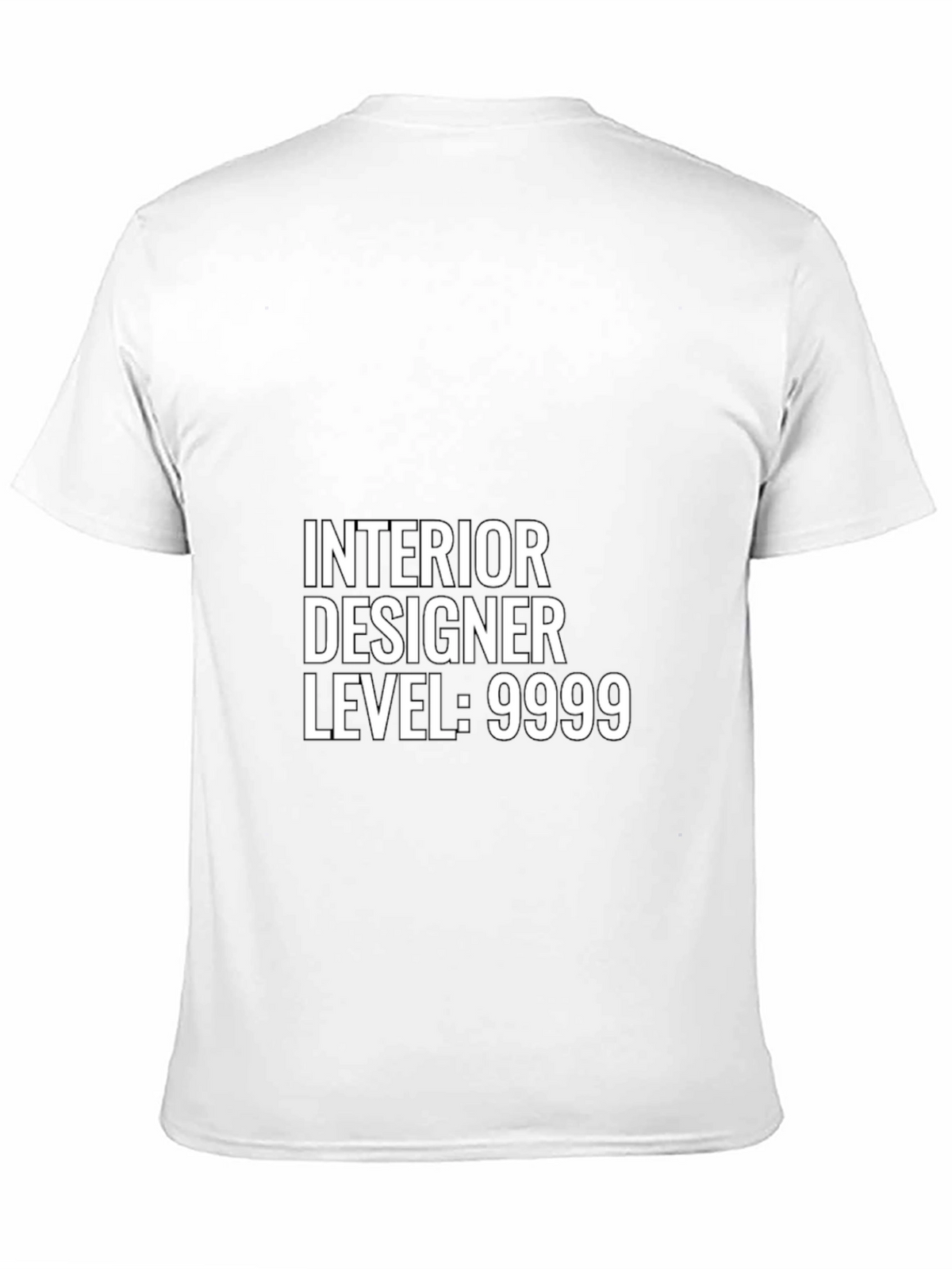 Interior Designer Level 9999 Black T-Shirt