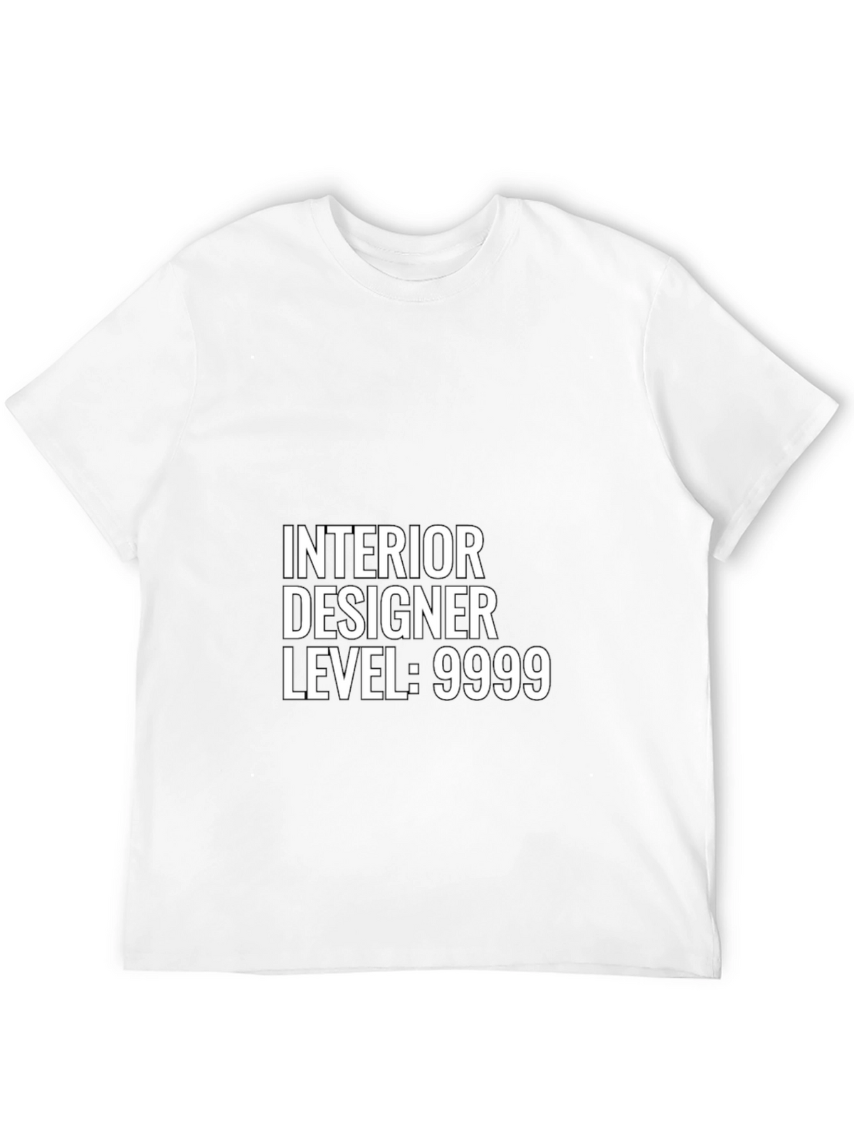 Interior Designer Level 9999 Black T-Shirt