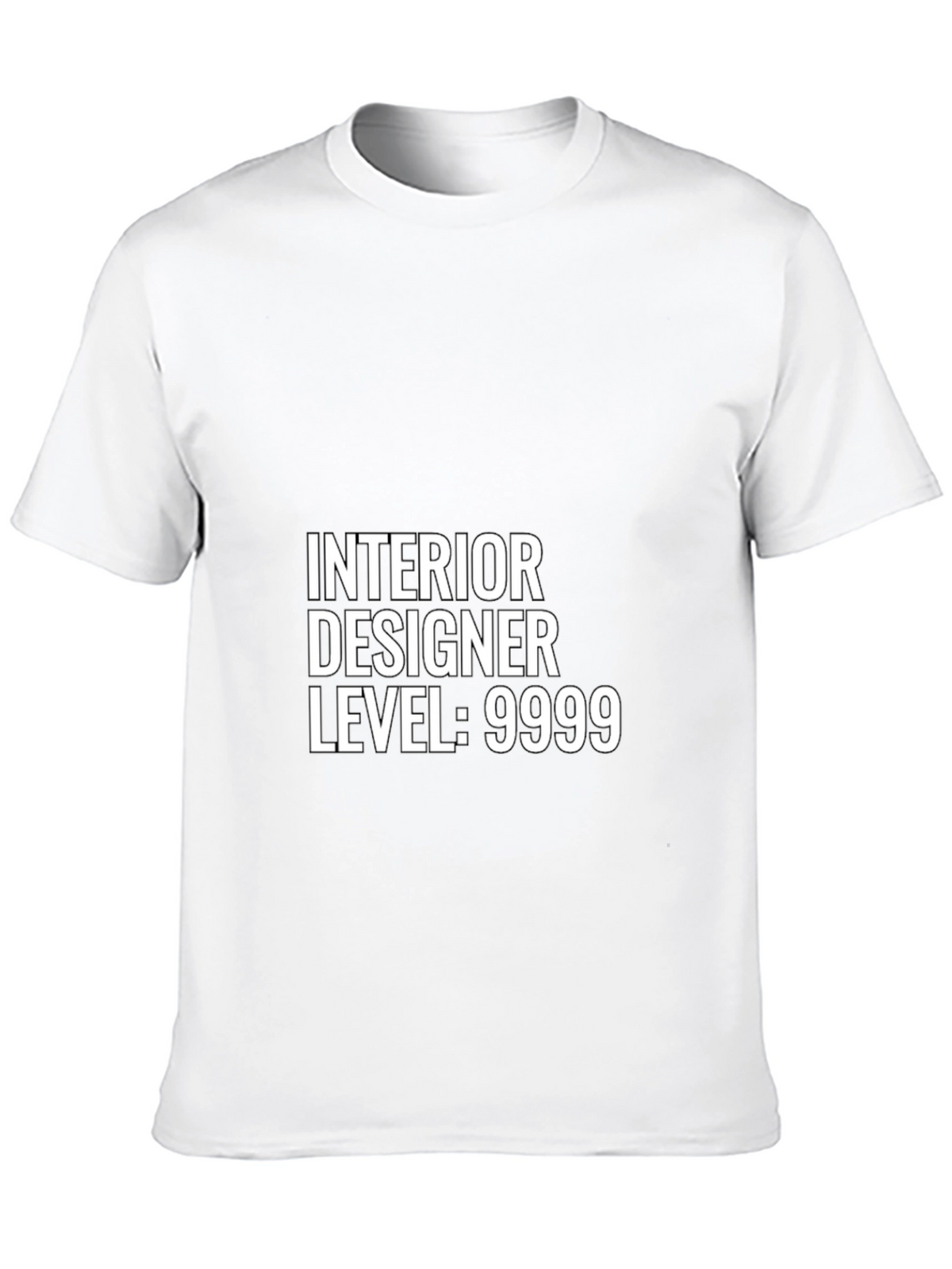 Interior Designer Level 9999 Black T-Shirt