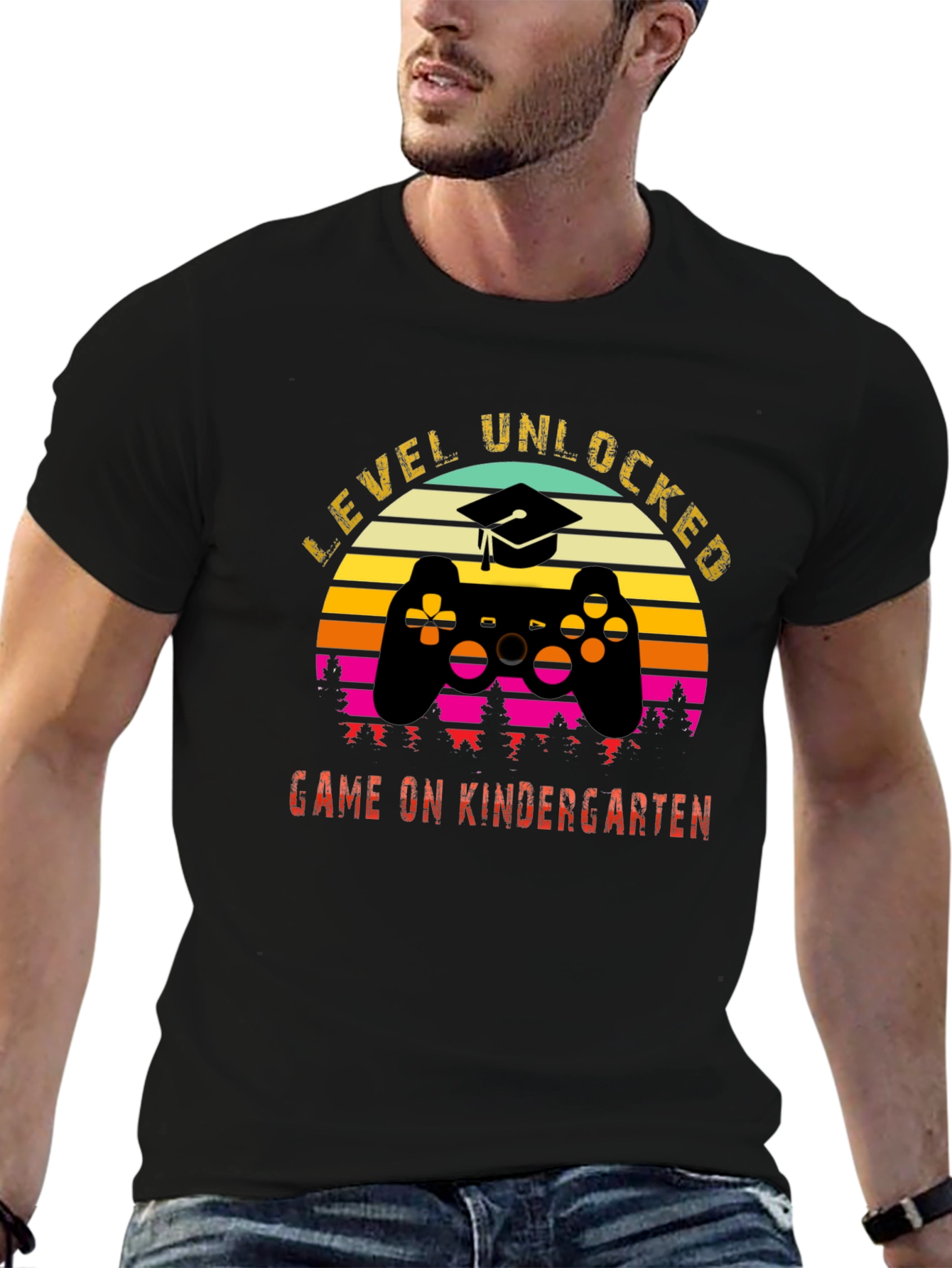 Level Unlocked Kindergarten T-Shirt