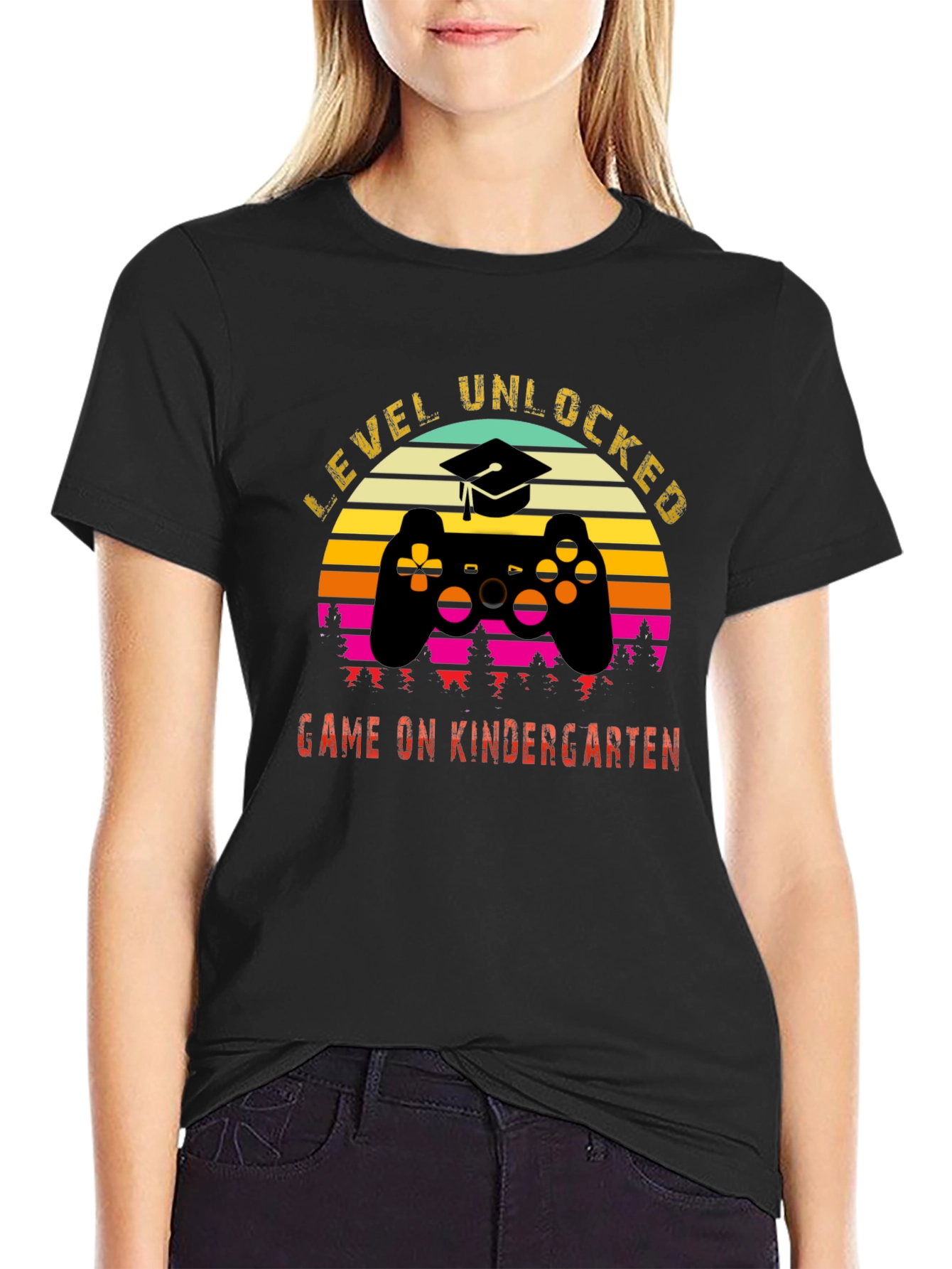 Level Unlocked Kindergarten T-Shirt