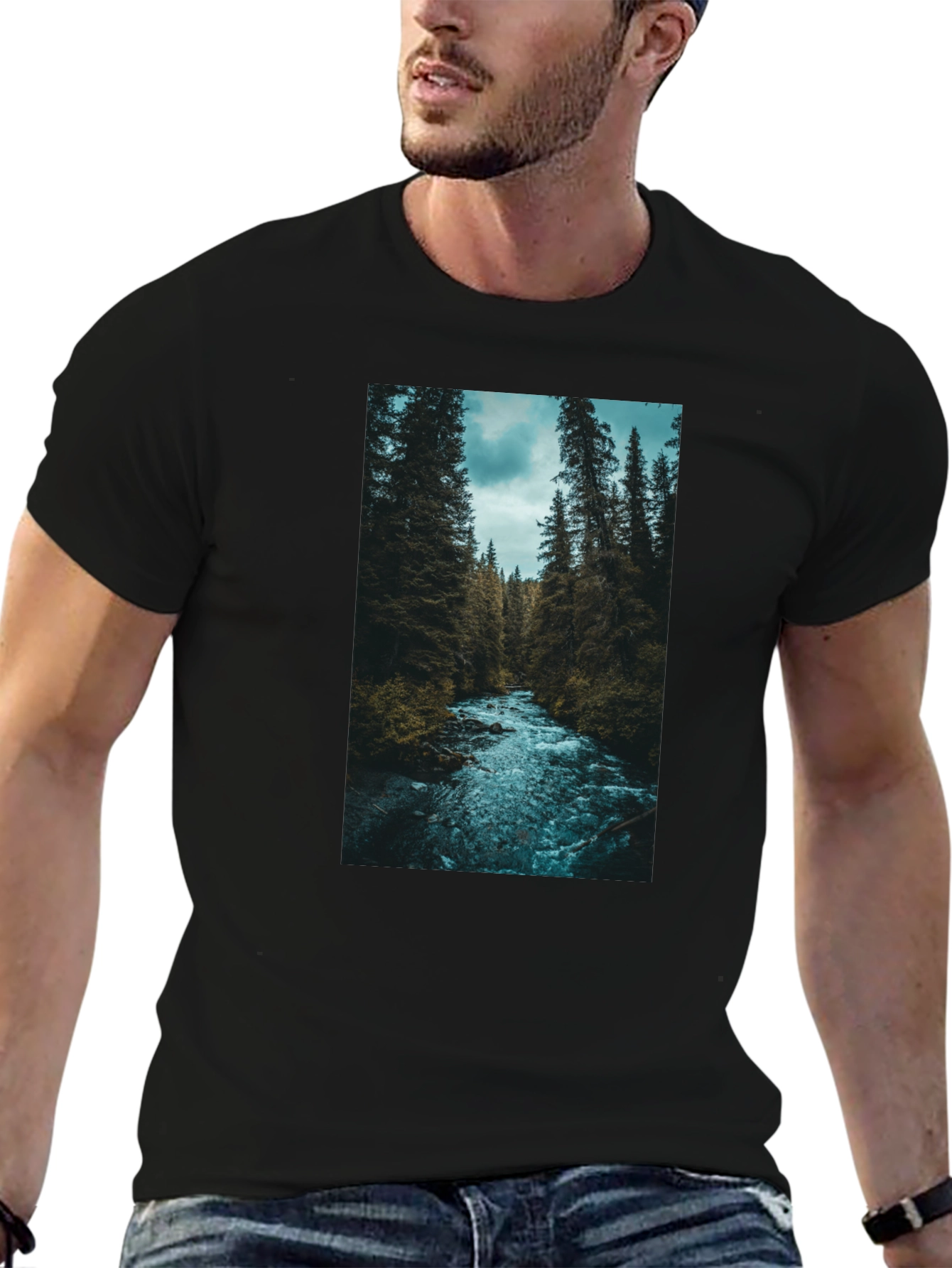 Nature Stream Graphic Tee